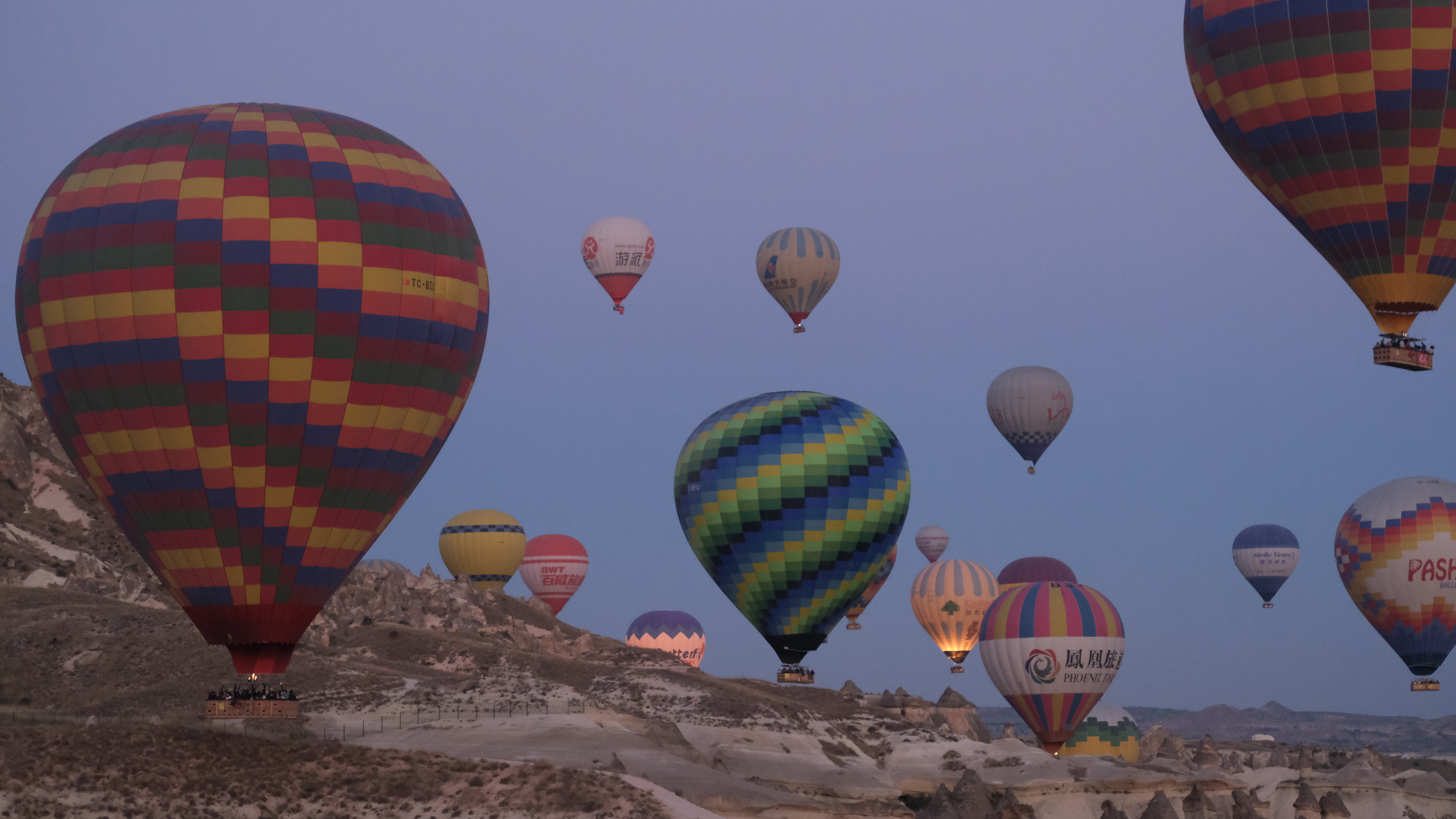 Cappadocia, Turkey - Hot Airballoons
